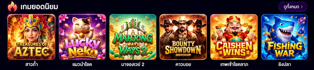 เกมยอดนิยม