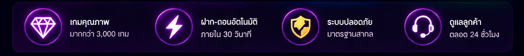 จุดเด่นบริการ